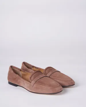 camoscio new camel flat loafer - camoscio new camel