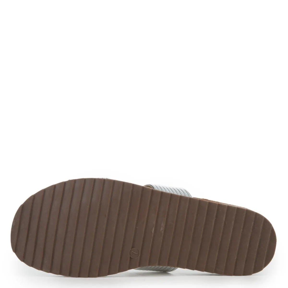Cape Robbin Alisa-1 Silver Sandals Silver