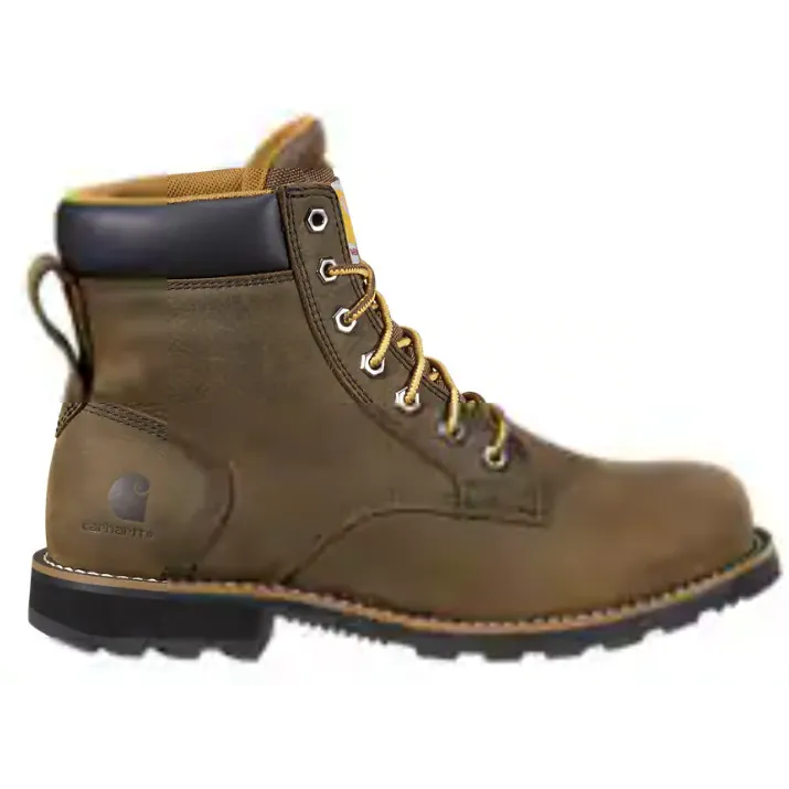 Carhartt Men's Frontier Soft Toe Water Resist Boot -Brown- FN6165-M