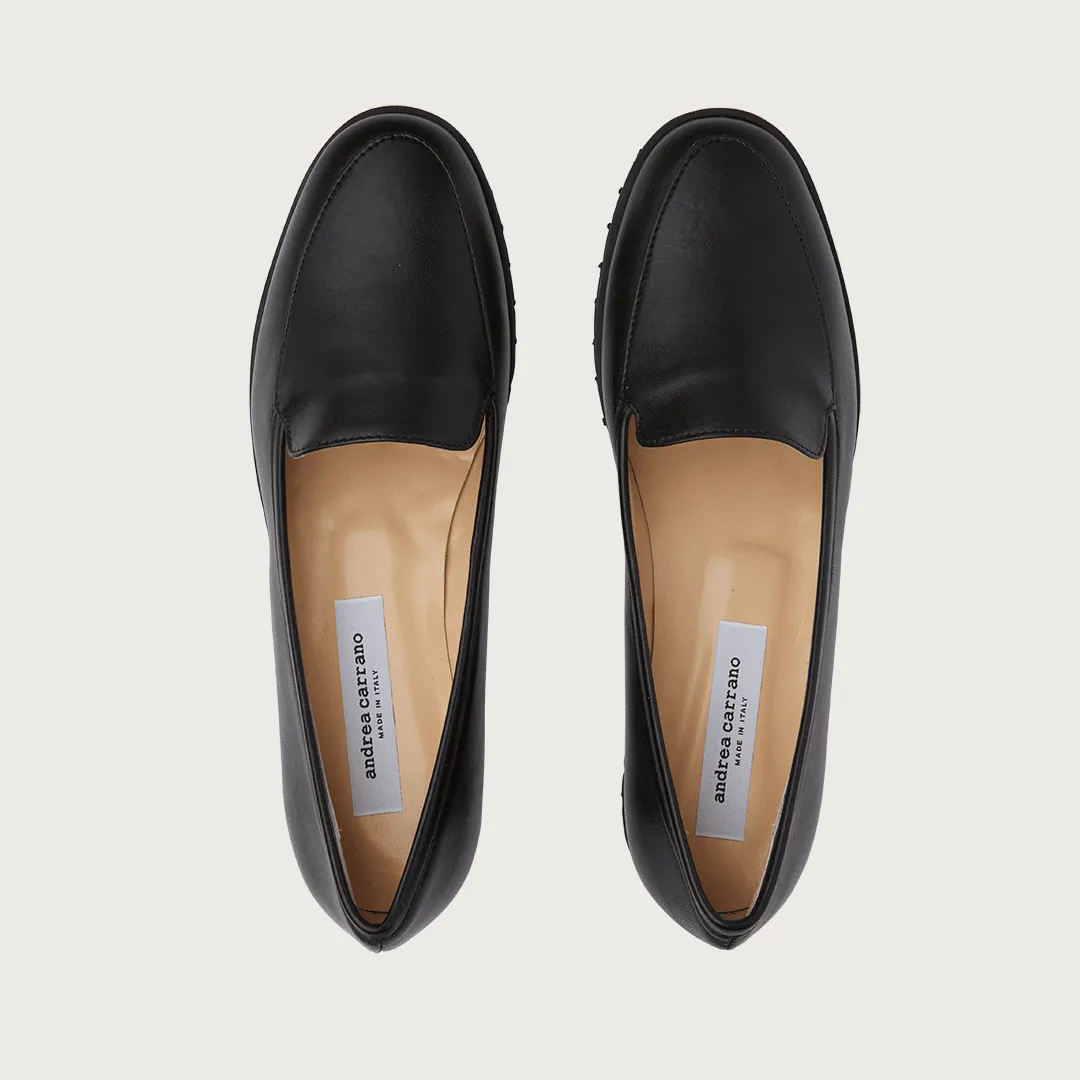 CARRO BLACK LEATHER