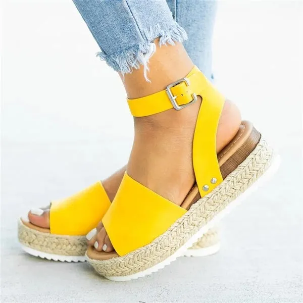 Casual Shoes Breathable Sandals Summer Ankle Strap Sandals 35-43
