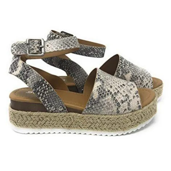 Casual Shoes Breathable Sandals Summer Ankle Strap Sandals 35-43