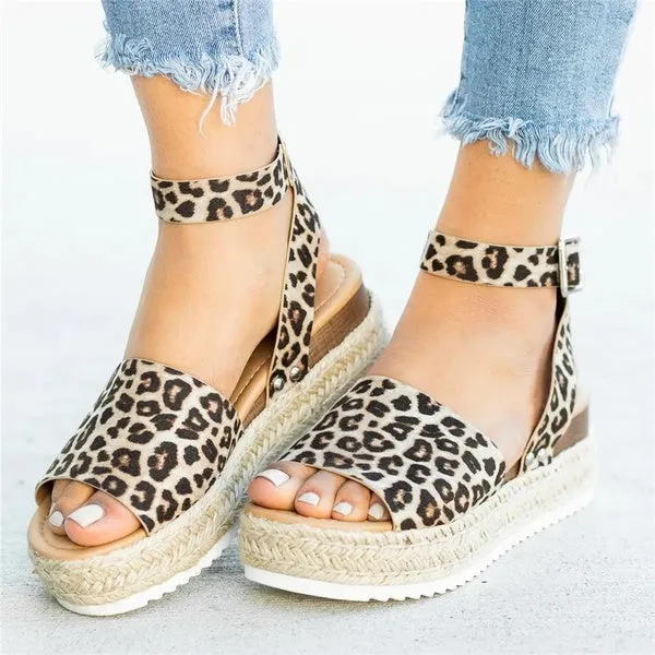 Casual Shoes Breathable Sandals Summer Ankle Strap Sandals 35-43