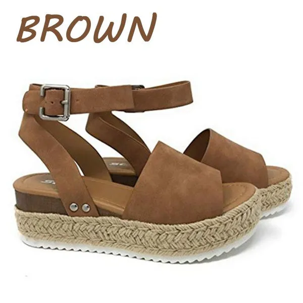 Casual Shoes Breathable Sandals Summer Ankle Strap Sandals 35-43