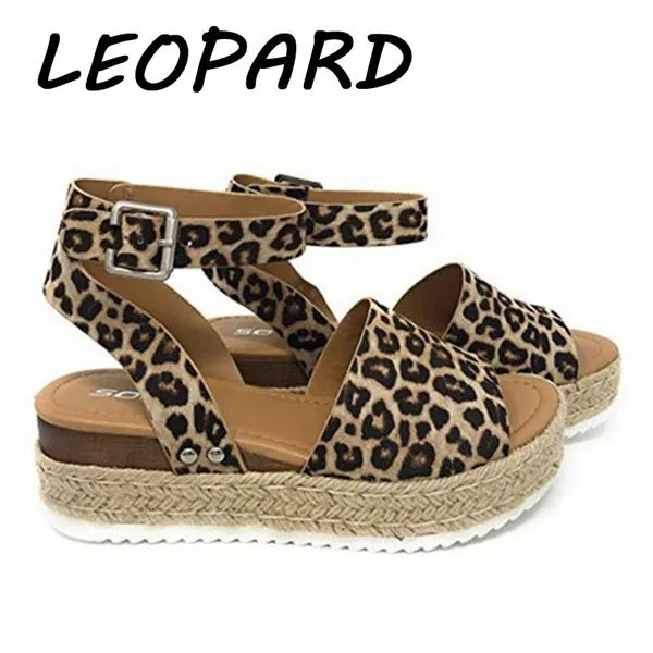 Casual Shoes Breathable Sandals Summer Ankle Strap Sandals 35-43
