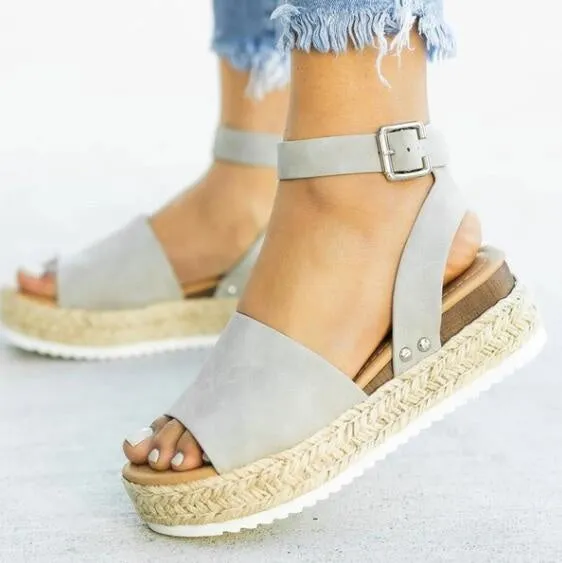 Casual Shoes Breathable Sandals Summer Ankle Strap Sandals 35-43