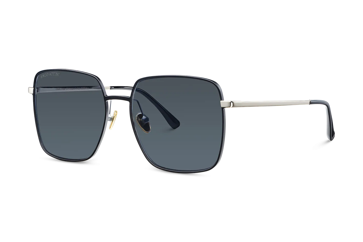 Charles Bridge / Black & Gold Color   Dark Black Lens.