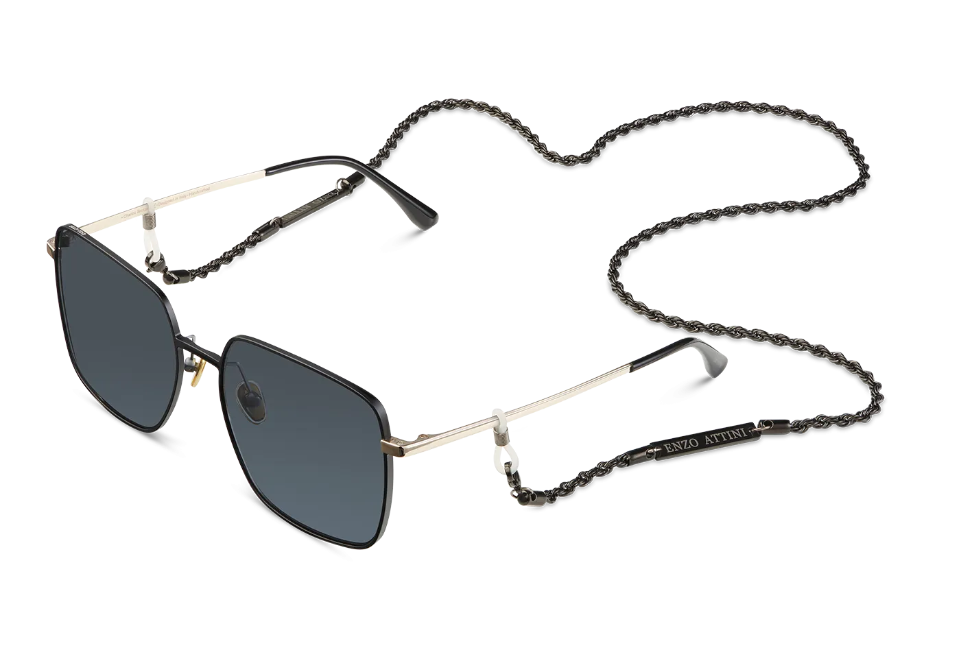 Charles Bridge / Black & Gold Color   Dark Black Lens.