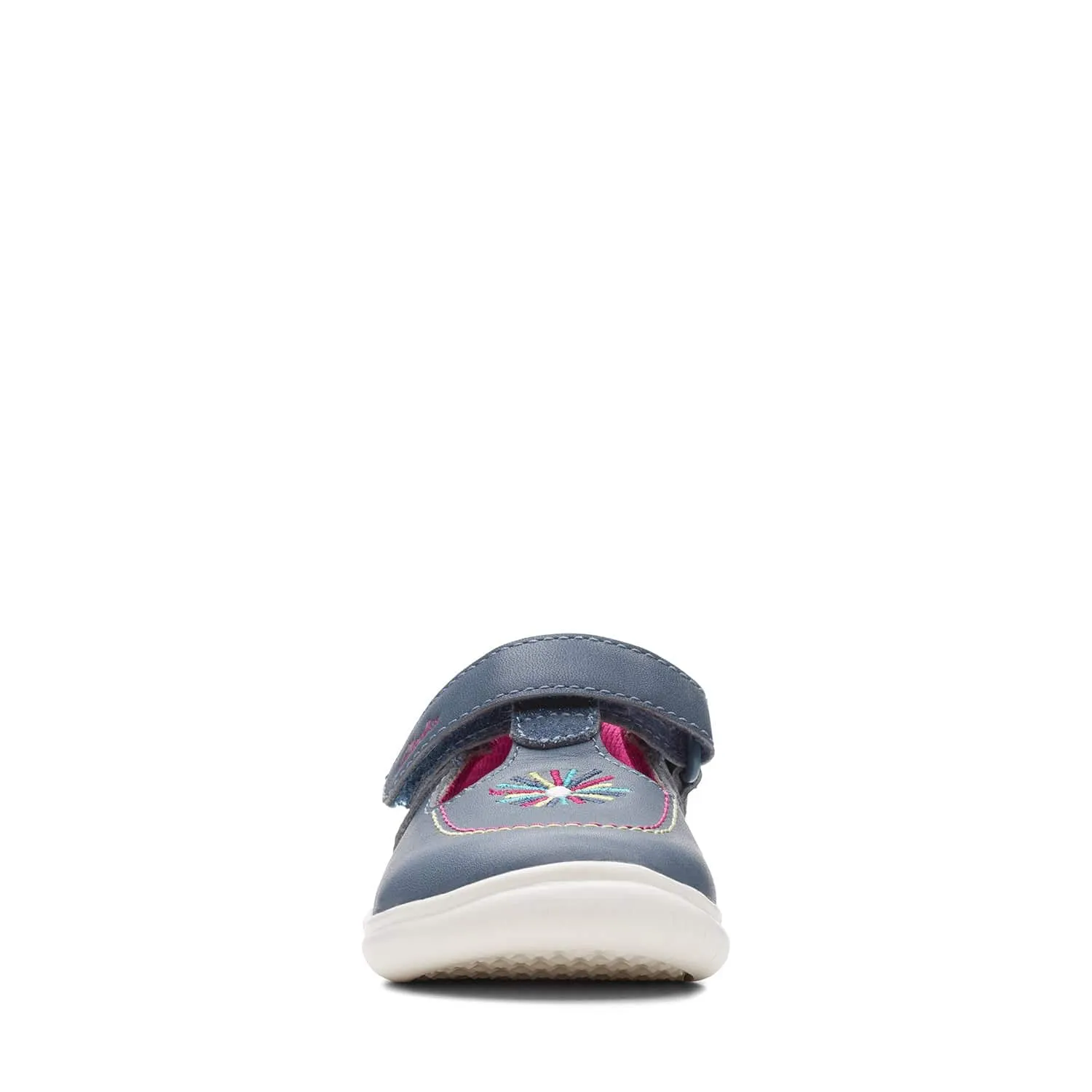 Clarks Crest Prom Toddler - Blue Combi - 261723058 - G (Wide)