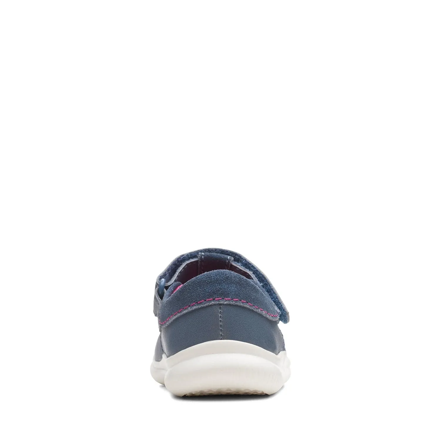 Clarks Crest Prom Toddler - Blue Combi - 261723058 - G (Wide)