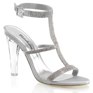 CLEARLY-418  Silver Satin