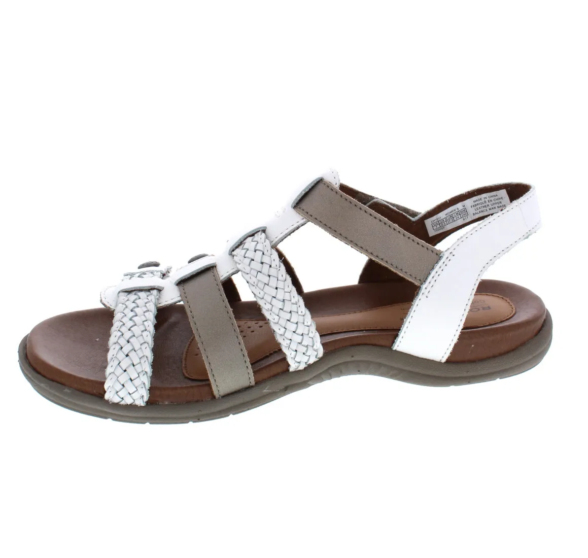 Cobb Hill Rubey T Strap - White Multi