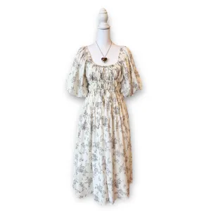 Cottage Bubble Midi Dress~Final Sale