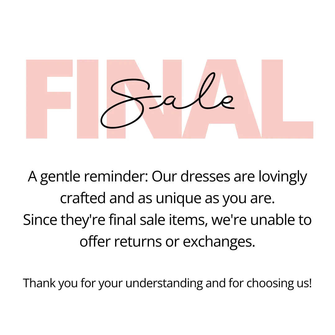 Cottage Bubble Midi Dress~Final Sale