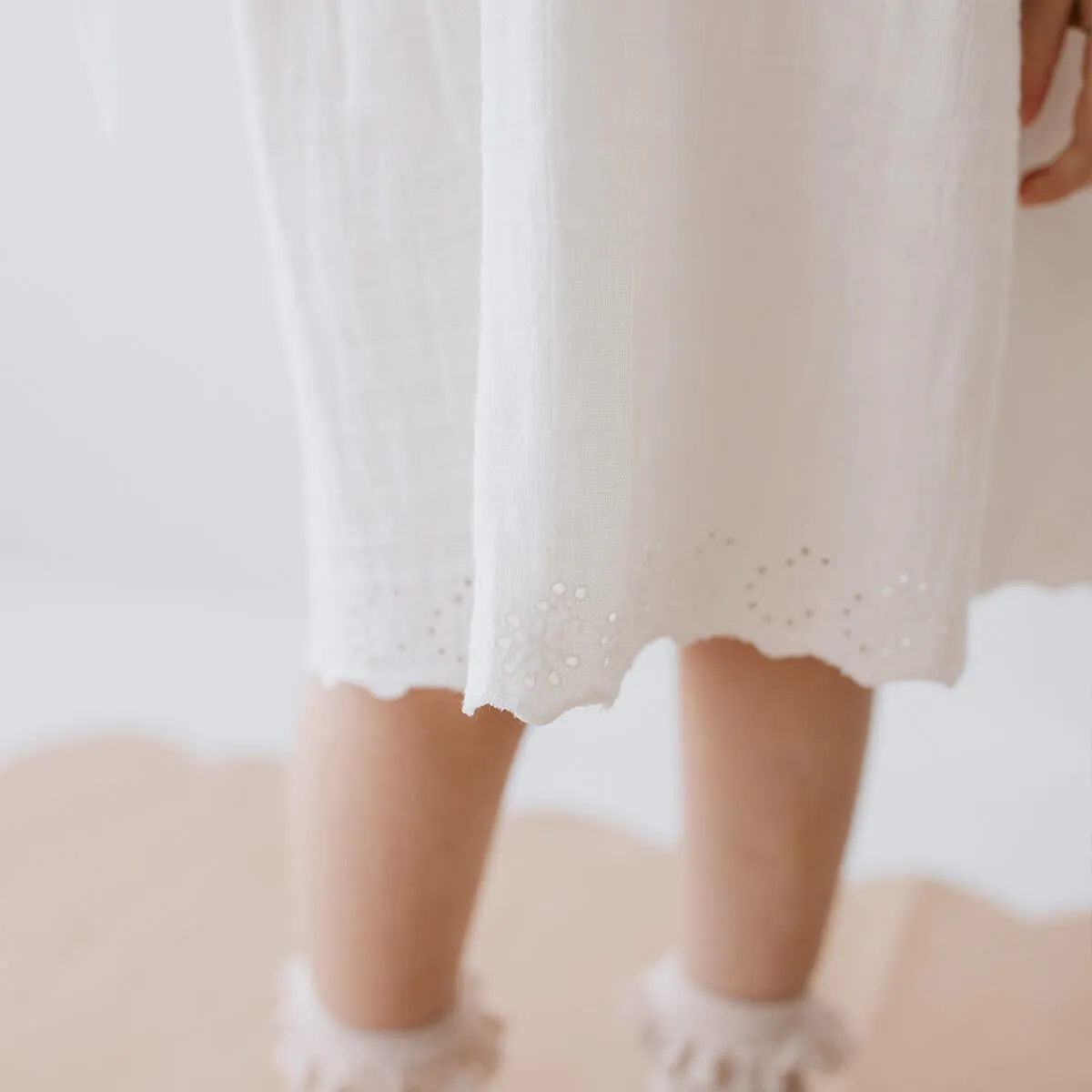 Cotton Muslin Maple Dress - In the Meadow