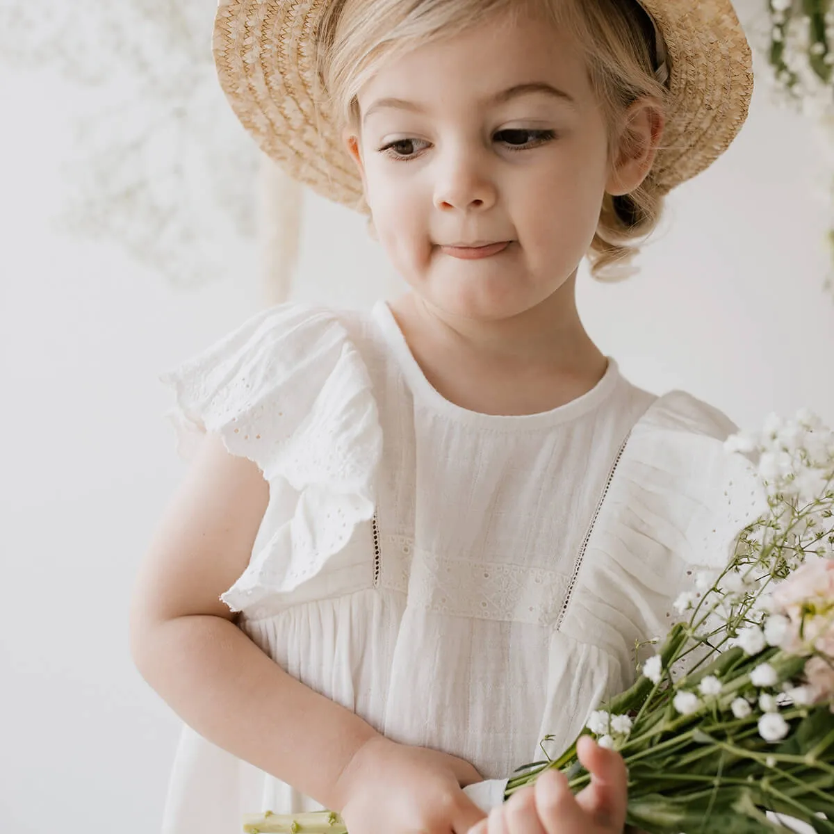 Cotton Muslin Maple Dress - In the Meadow
