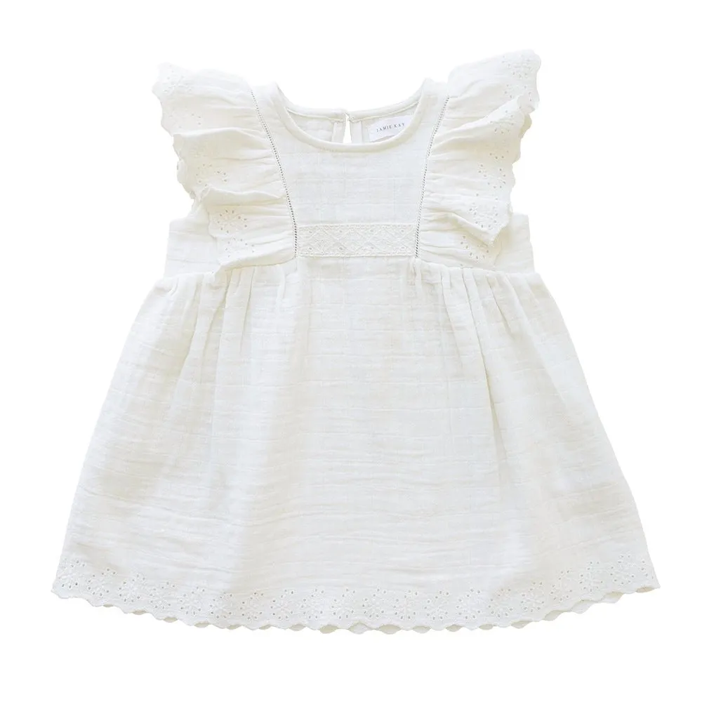 Cotton Muslin Maple Dress - In the Meadow
