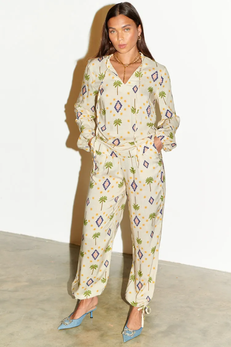 Cream St Tropez Trousers