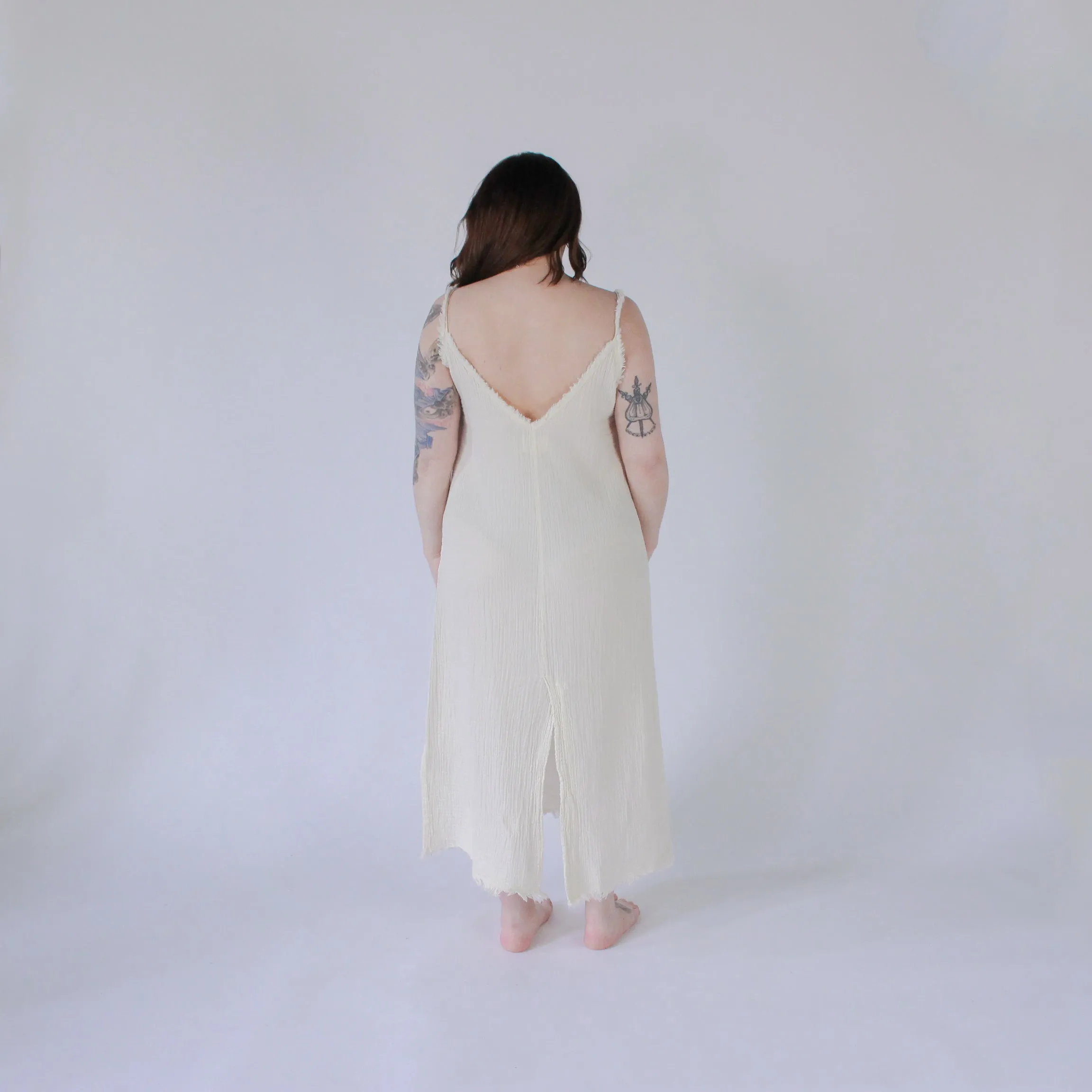Crinkle Strappy Dress