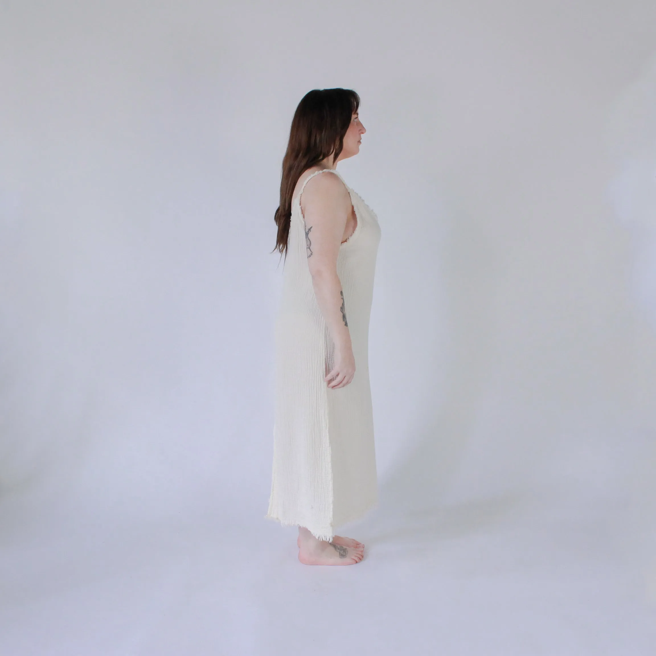 Crinkle Strappy Dress