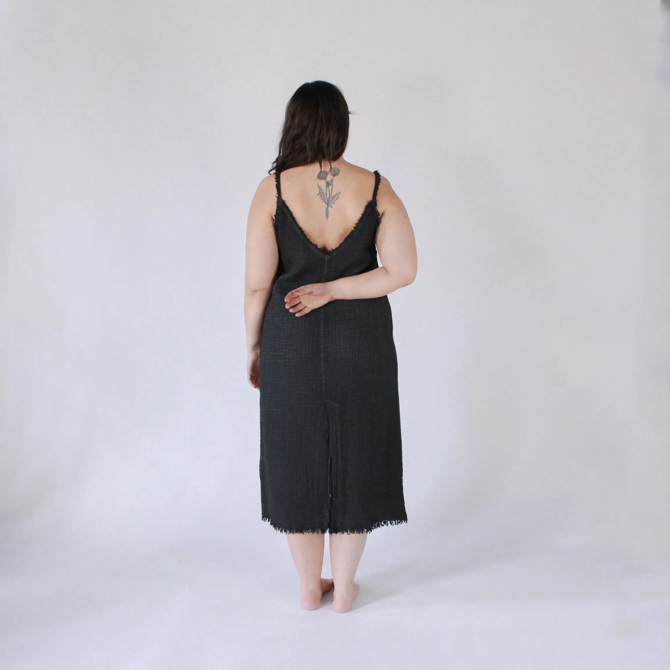 Crinkle Strappy Dress