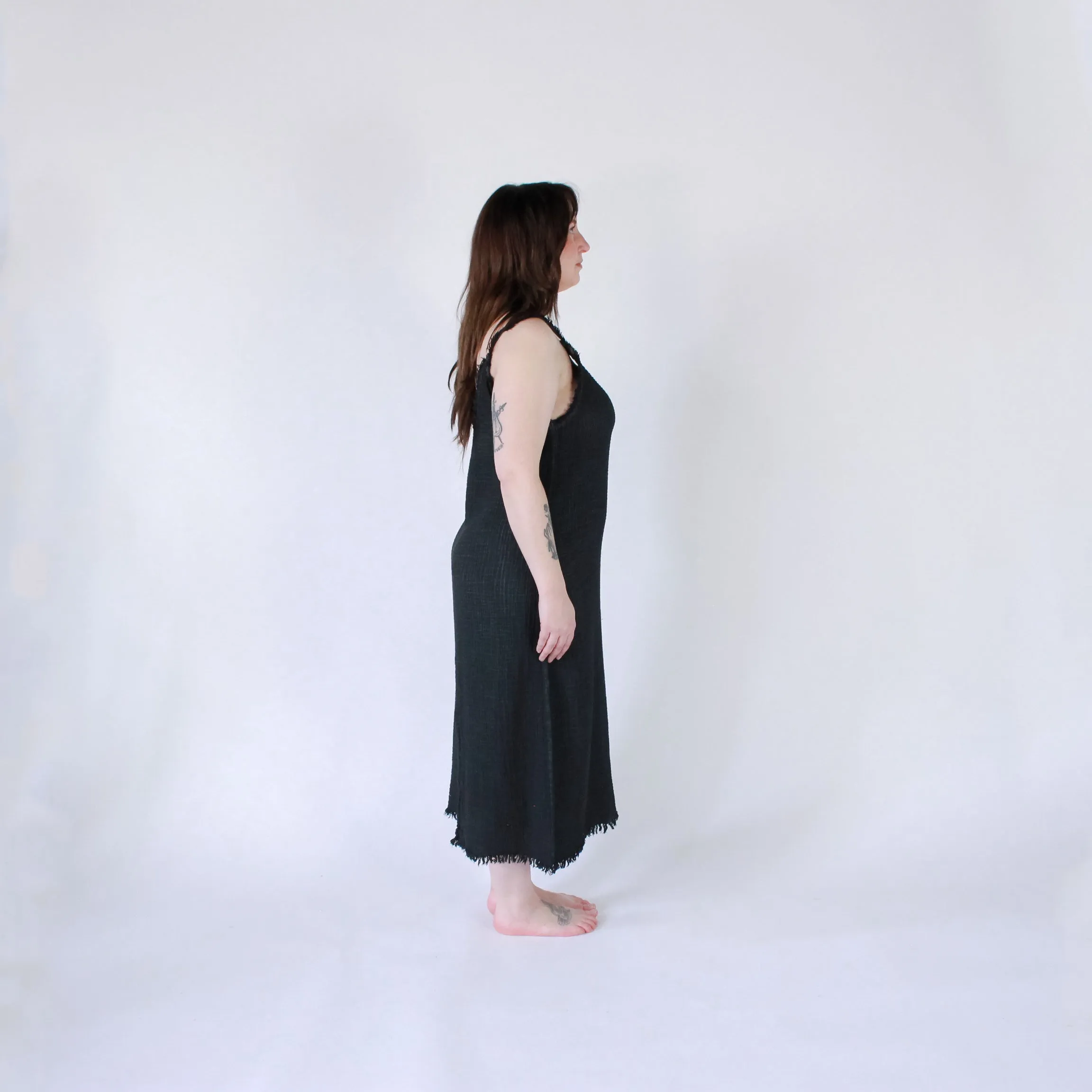 Crinkle Strappy Dress