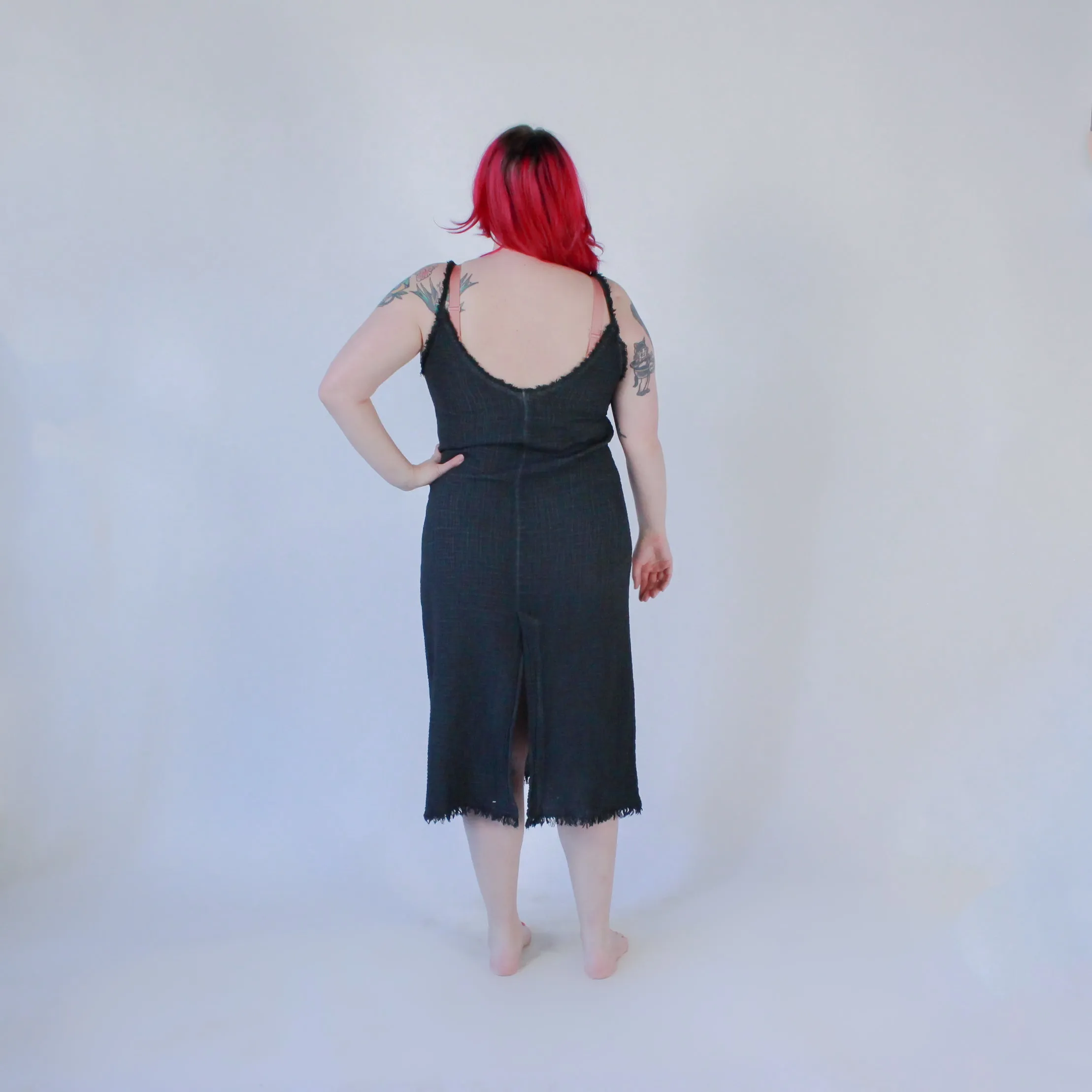 Crinkle Strappy Dress