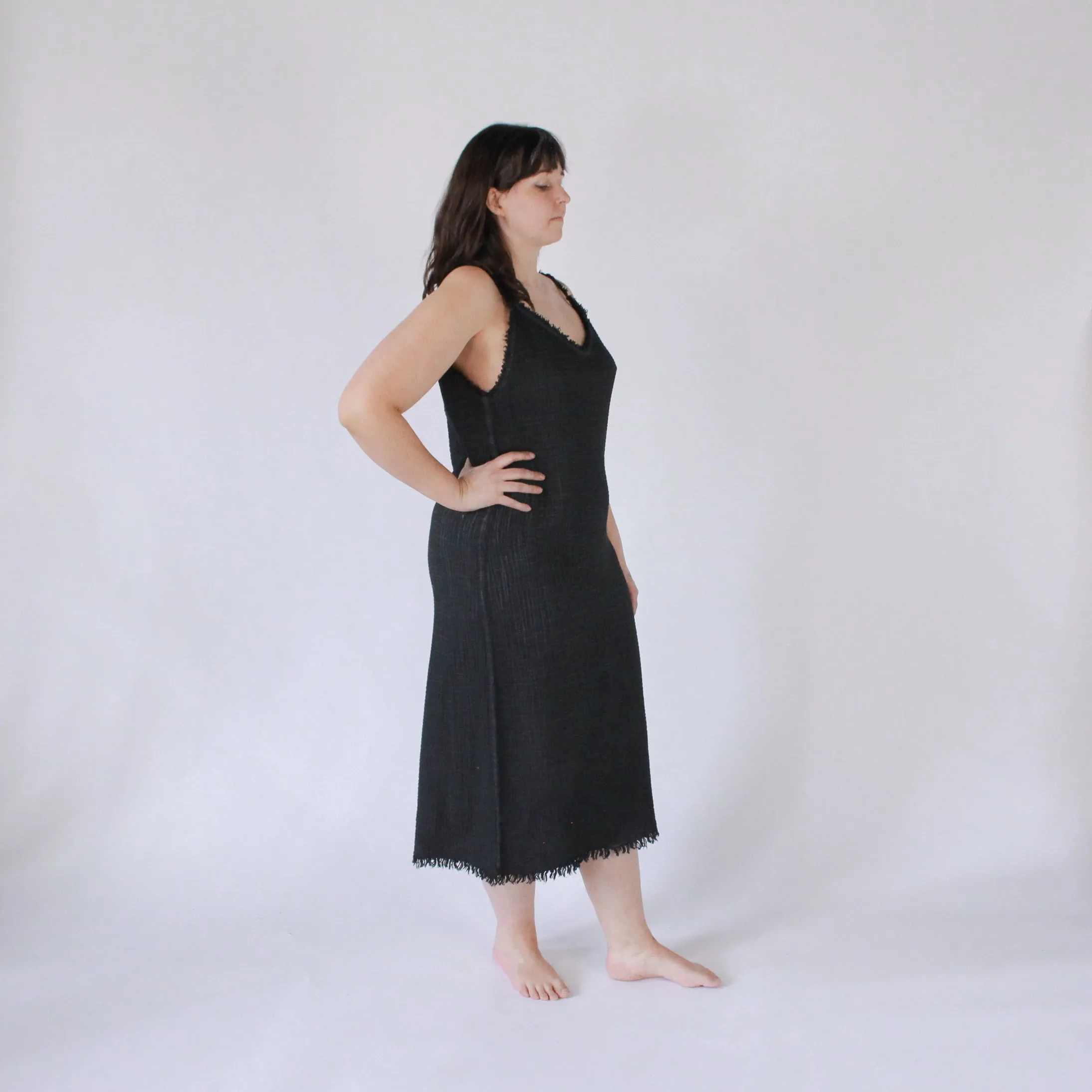 Crinkle Strappy Dress