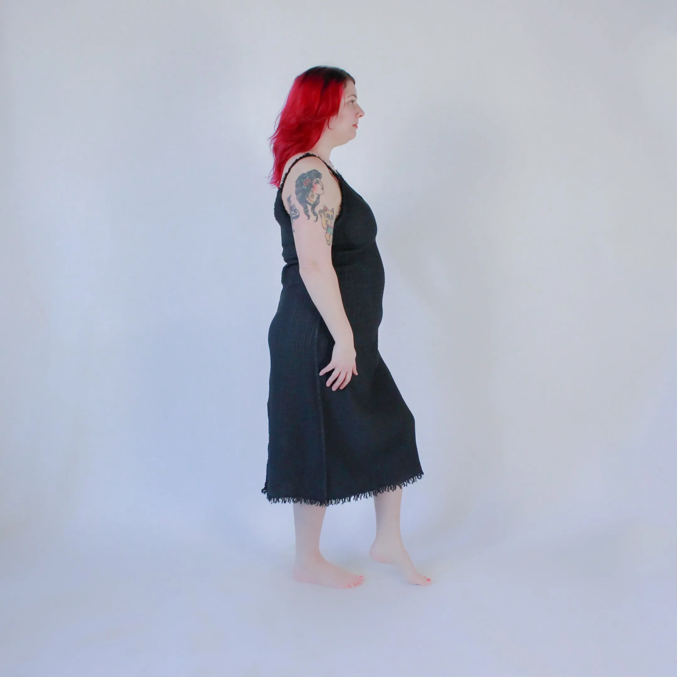 Crinkle Strappy Dress