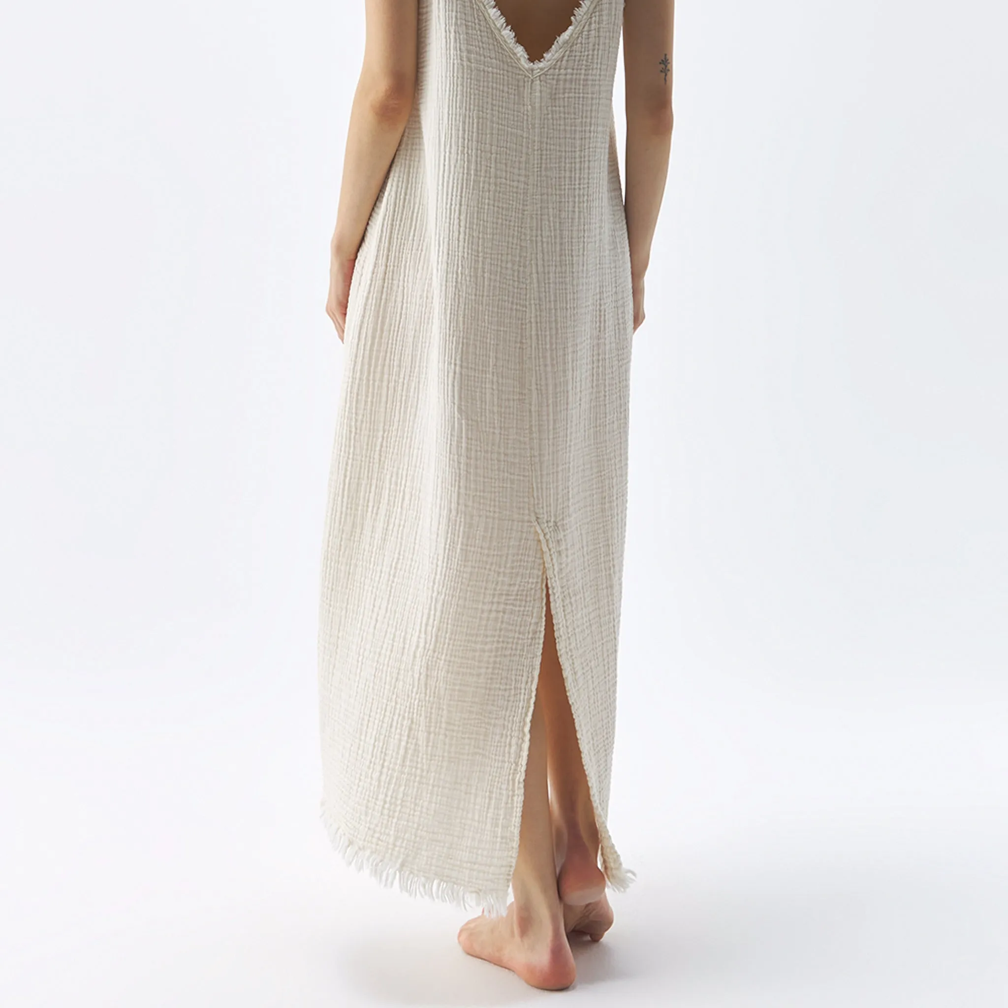 Crinkle Strappy Dress
