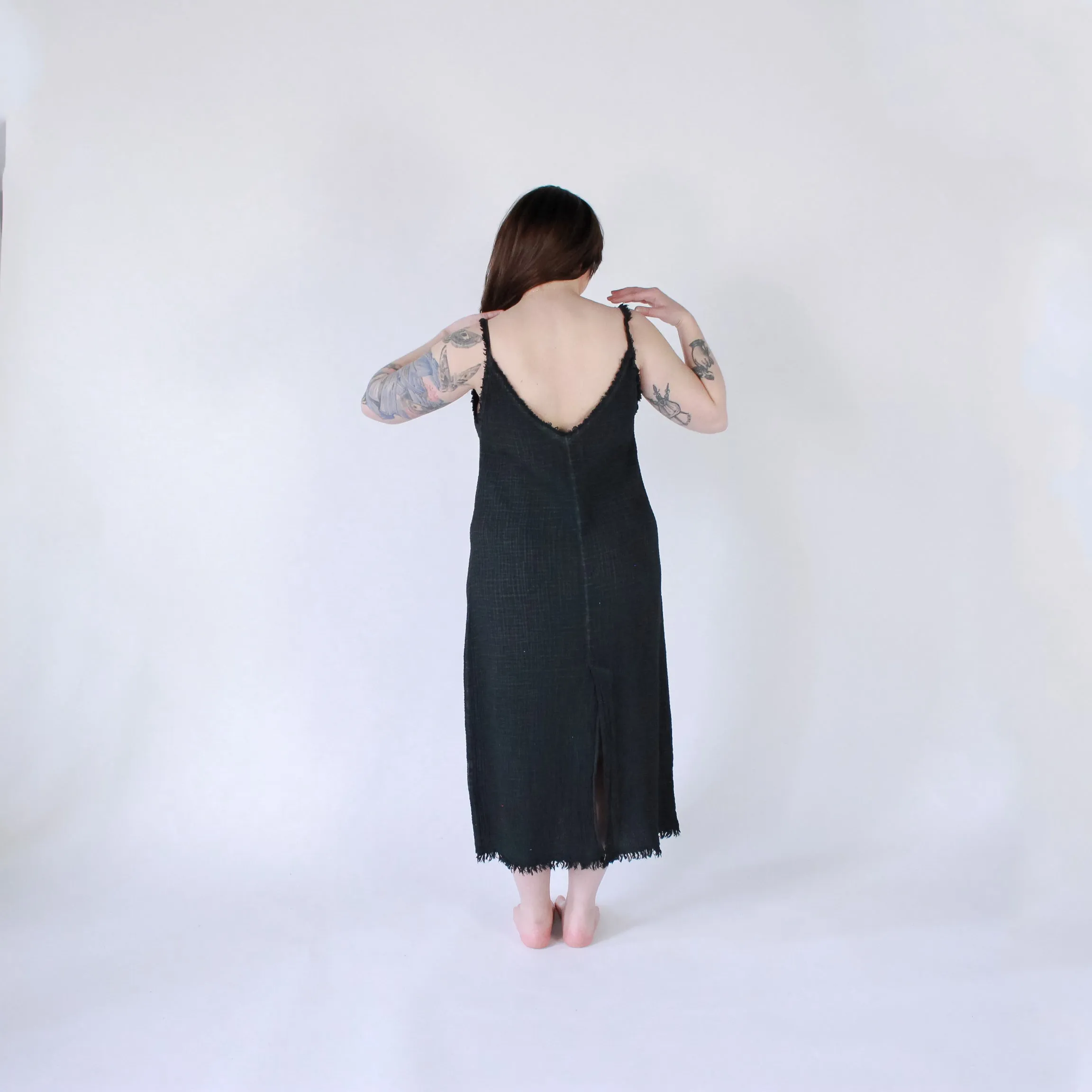 Crinkle Strappy Dress