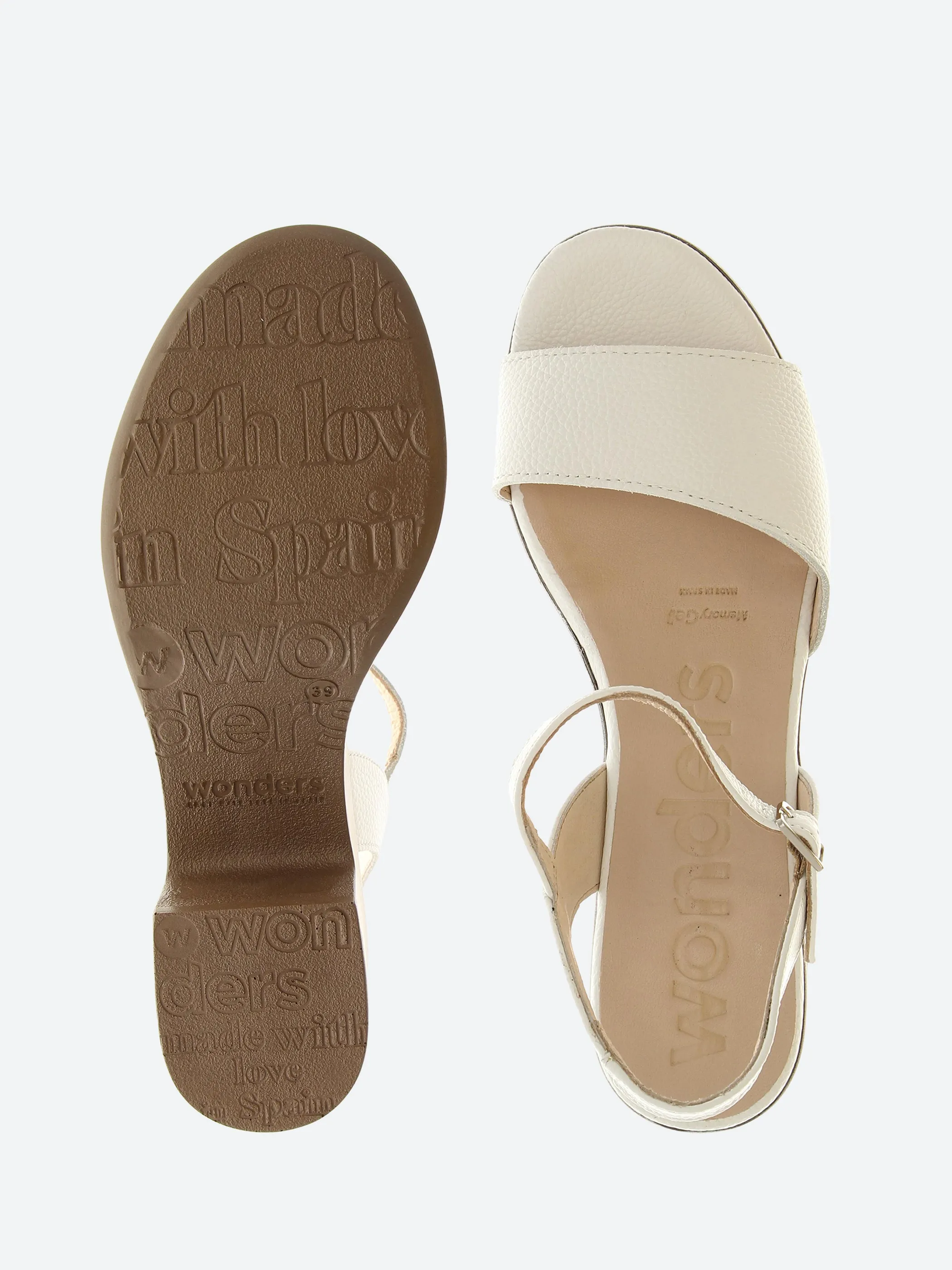 D-8802 Leather Wedge Sandal