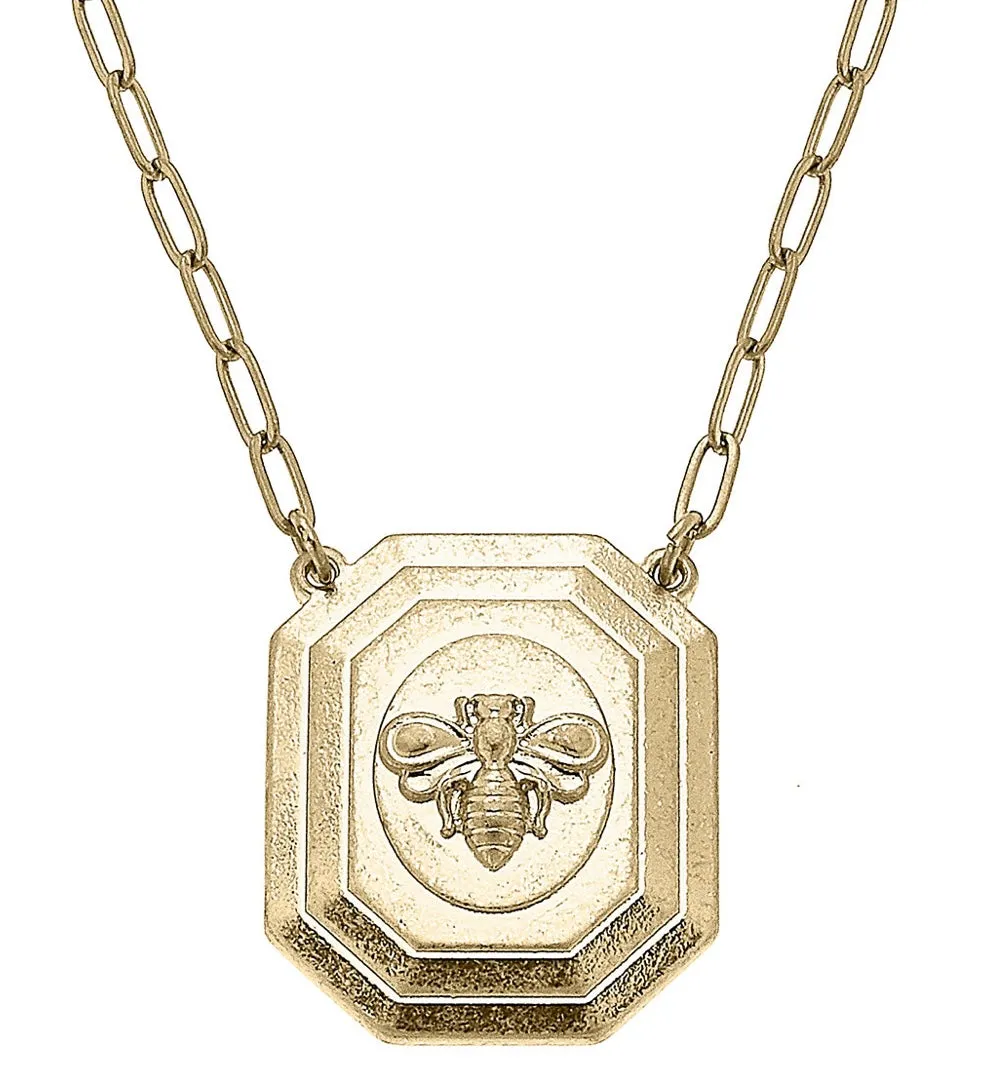 Daniel Queen Bee Pendant Necklace