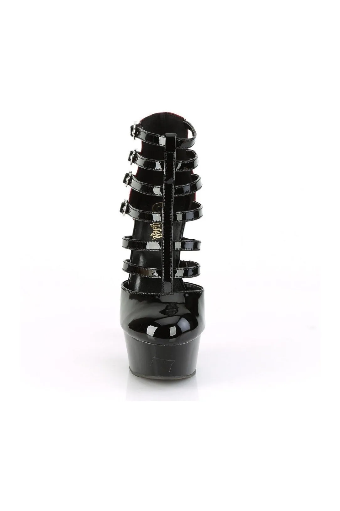 DELIGHT-695 Exotic Boot | Black Patent