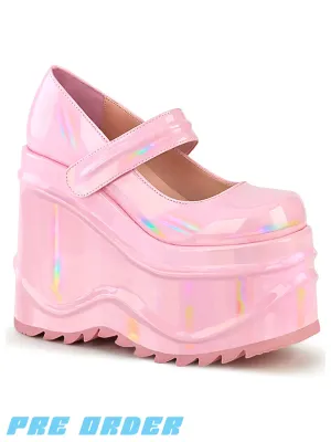 DEMONIA WAVE-32 - BABY PINK HOLOGRAM ✰ PRE ORDER ✰