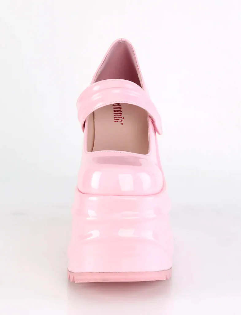 DEMONIA WAVE-32 - BABY PINK HOLOGRAM ✰ PRE ORDER ✰