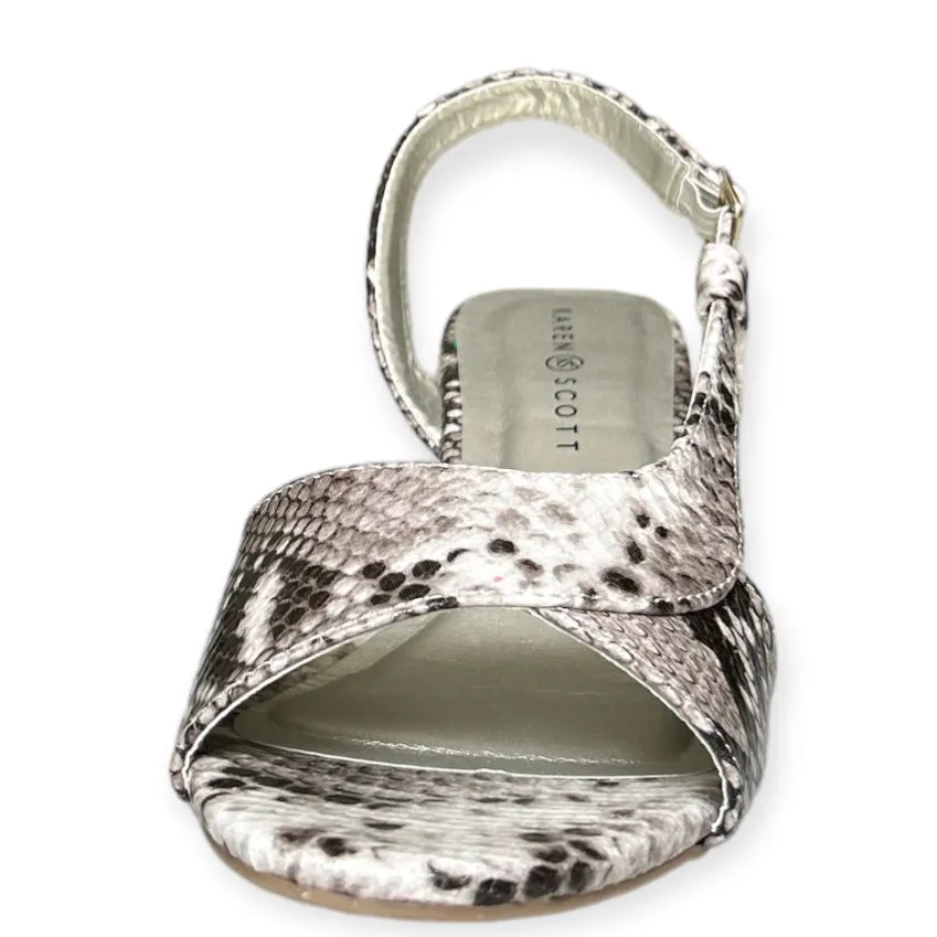 DENA Women's Wedge Heels Slingback Dress Sandals