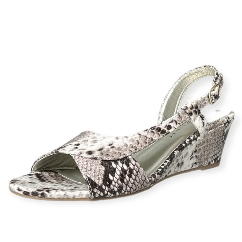 DENA Women's Wedge Heels Slingback Dress Sandals