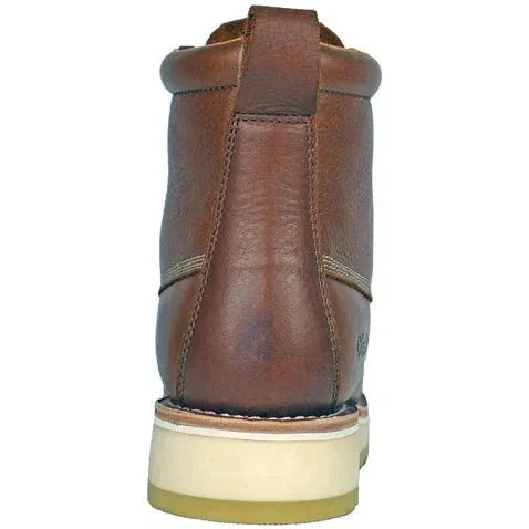 DieHard Men's Malibu 6" Soft Toe Slip Resistance Wedge Boot - Rust DH60420