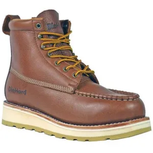 DieHard Men's Malibu 6" Soft Toe Slip Resistance Wedge Boot - Rust DH60420