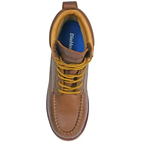 DieHard Men's Malibu 6" Soft Toe Slip Resistance Wedge Boot - Rust DH60420