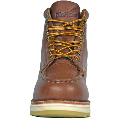 DieHard Men's Malibu 6" Soft Toe Slip Resistance Wedge Boot - Rust DH60420