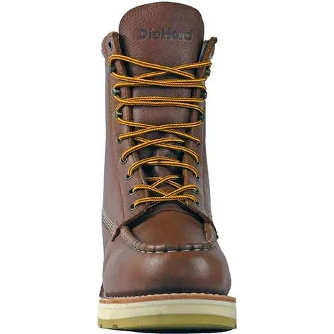 DieHard Men's Malibu 8" Composite Toe Slip Resist Wedge Boot - Rust DH80440