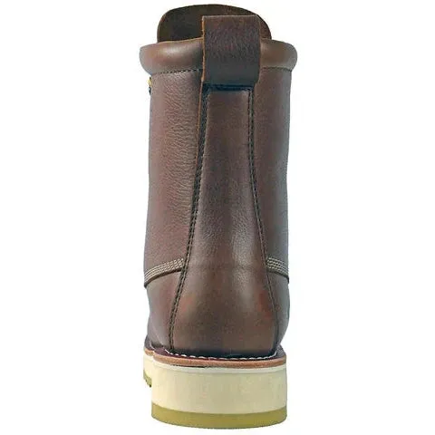 DieHard Men's Malibu 8" Composite Toe Slip Resist Wedge Boot - Rust DH80440