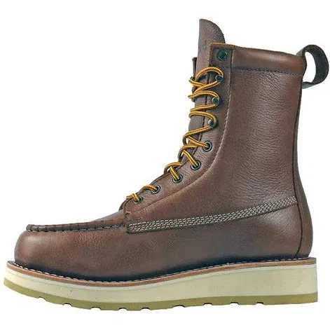 DieHard Men's Malibu 8" Soft Toe Slip Resist Wedge Boot - Rust DH80420