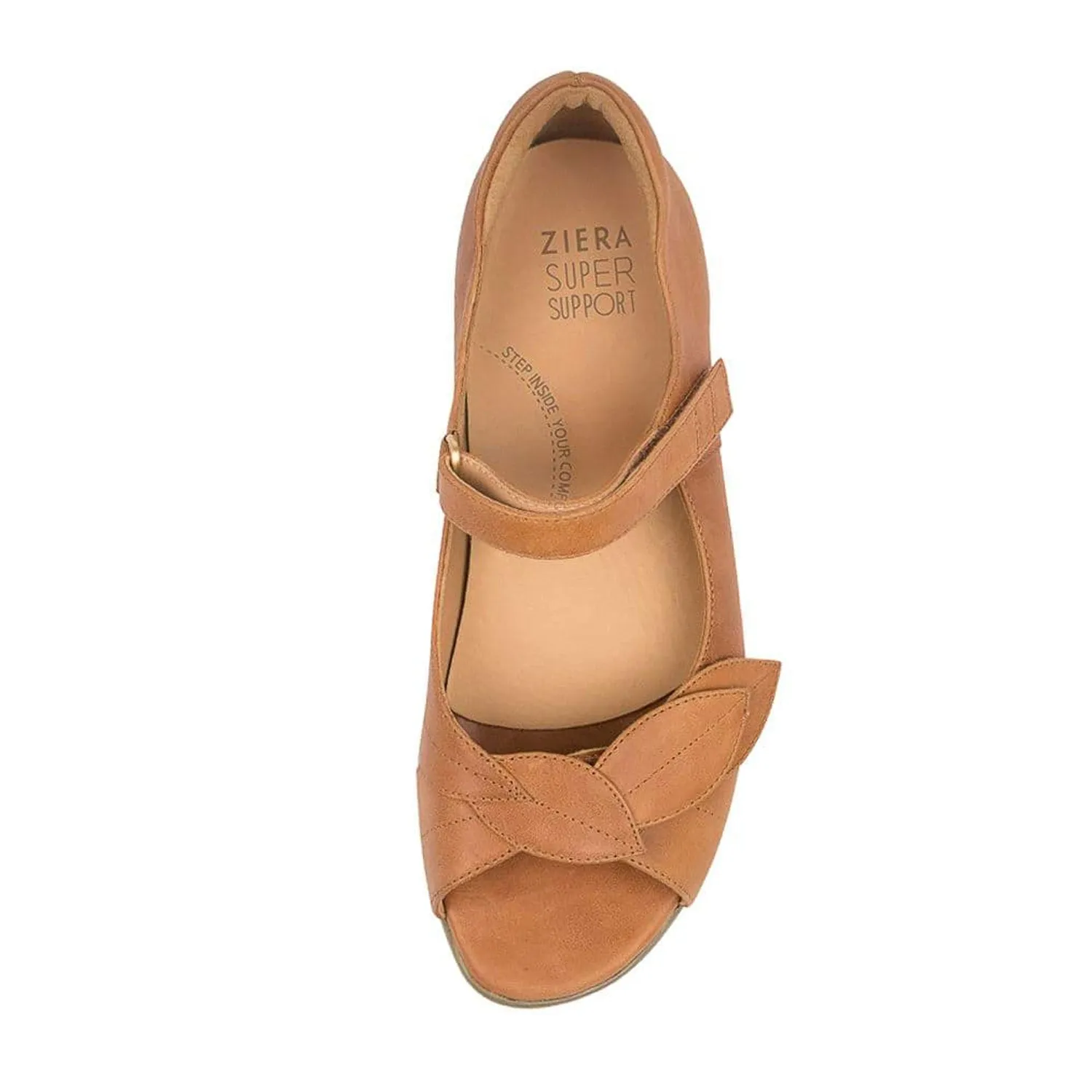 DISCO W - TAN LEATHER