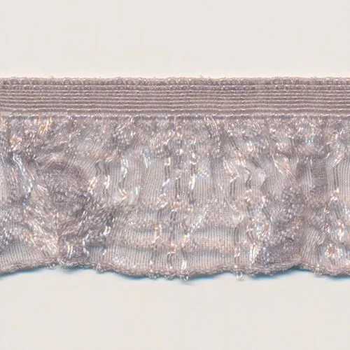 [Discontinued] Check Frill Stretch #101 Reddish Gray