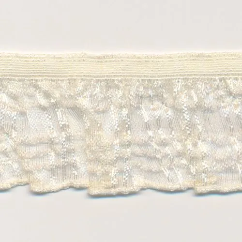 [Discontinued] Check Frill Stretch #106 Ivory