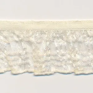 [Discontinued] Check Frill Stretch #106 Ivory