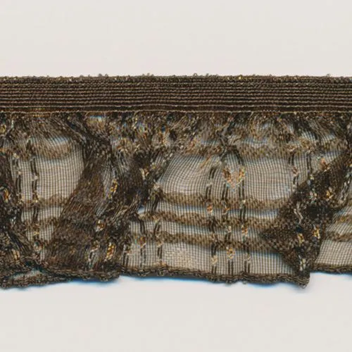 [Discontinued] Check Frill Stretch #134 Dark Olive